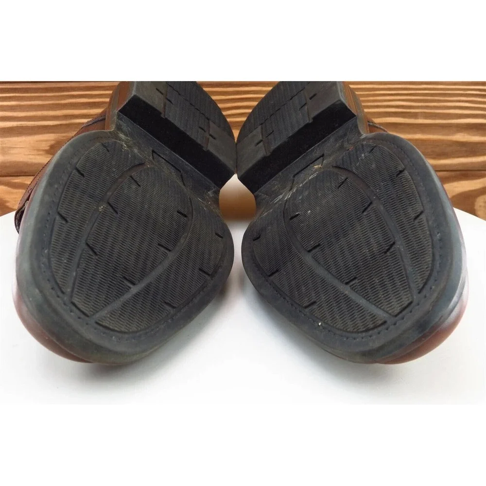 Giorgio Brutini Shoes‎ Sz 9 M Brown Derby Oxfords Leather Men